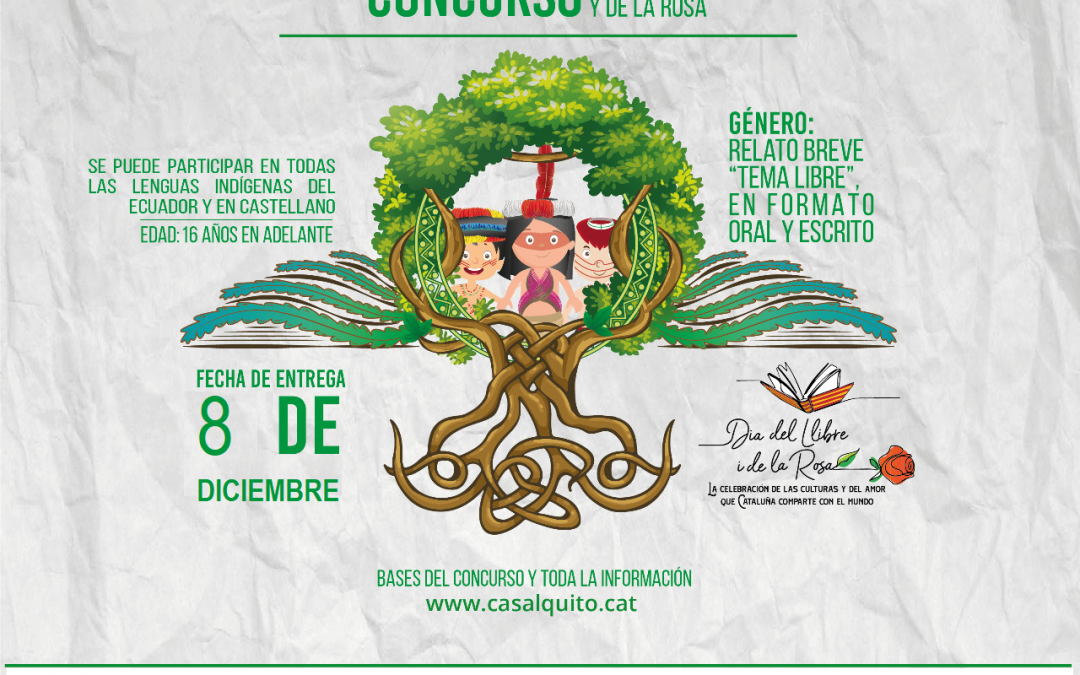 Concurso Día del Libro y de la Rosa, todavía están a tiempo de participar hasta el 8 de diciembre