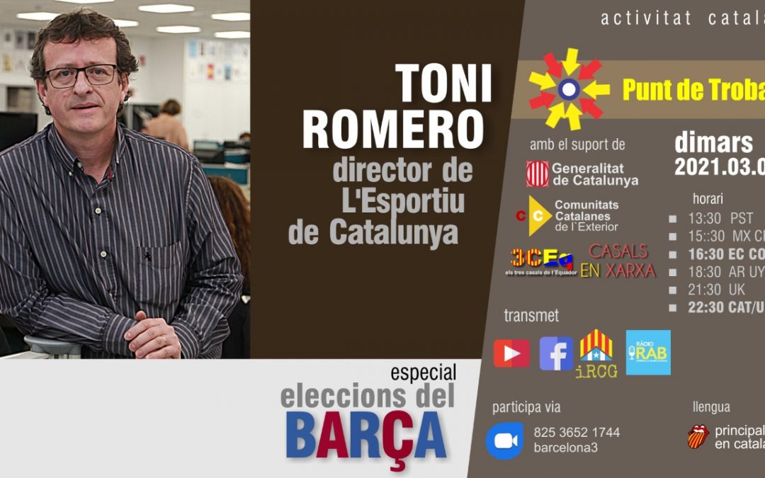 Especial Barça: Punt de Trobada amb Toni Romero