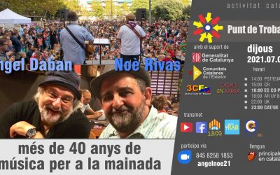 Trobada amb Àngel Daban i Noè Rivas