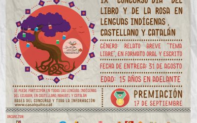 Boletín: Concurso Día del Libro y de la Rosa recibe inscripciones hasta el 31 de agosto