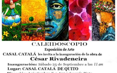 Exposición de Arte de César Rivadeneira se prolonga hasta sábado 2 de octubre