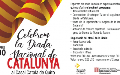 Conmemoración de Día Nacional de Cataluña