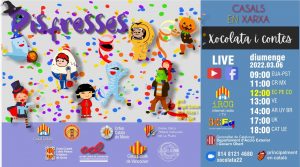 Xocolata i contes: ens disfressem!