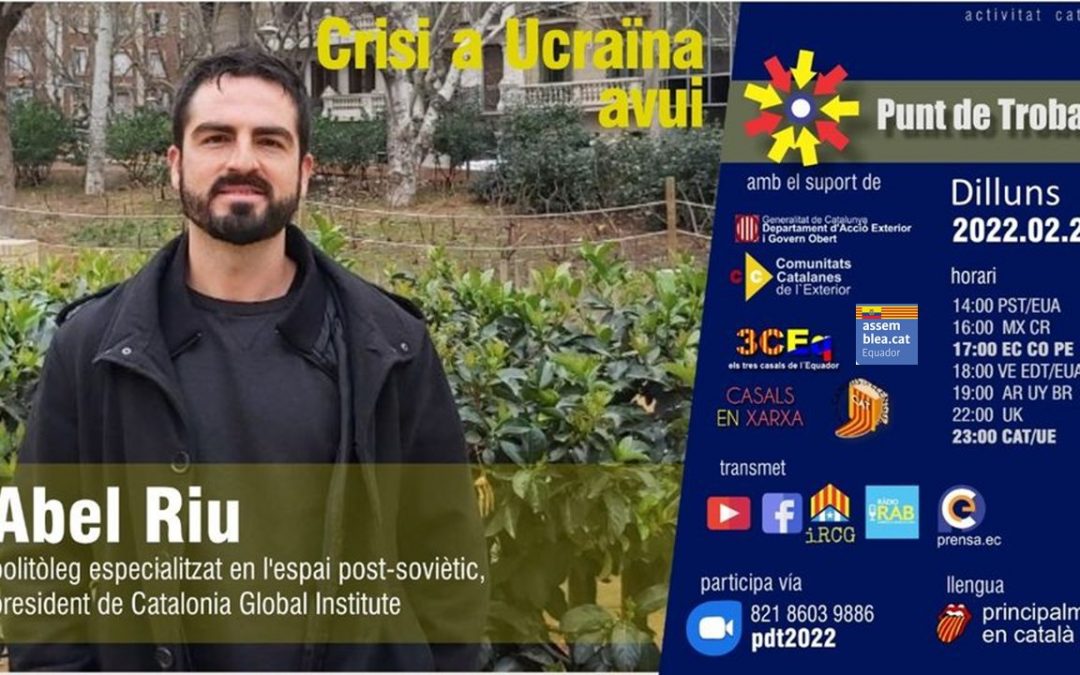 Punt de Trobada Especial Ucraïna amb l’Abel Riu