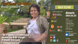 Quim Som: Francesa Clusella "de Paquita a Francesca": memòries d'un viatge d'anada itornada