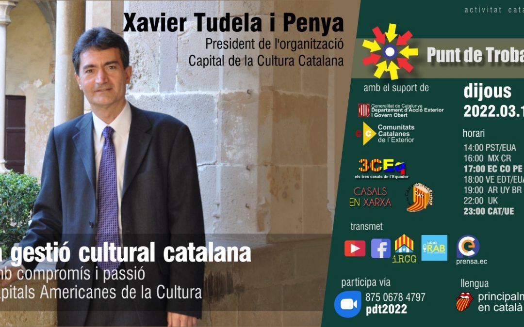 Punt de Trobada amb Xavier Tudela