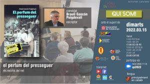 Qui som ! El perfum del presseguer amb Brauli Gascón Puigdevall, guanyador del 4rt premi Empordà