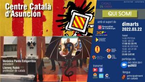 Qui som ! Coneixem el Centre Català d'Asunción (Paraguai) amb en Llorenç Rubió Guillaumet!