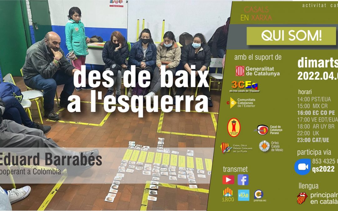 Qui som ! Eduard Barrabés, cooperant a Colòmbia