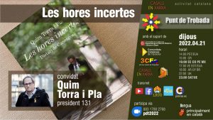 Trobada amb el MH President Quim Torra i Pla
