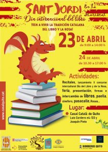 Sant Jordi -Día del Libro y la Rosa- en la Mariscal 2
