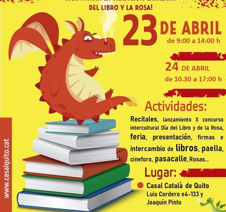 Sant Jordi -Día del Libro y la Rosa- en la Mariscal 2