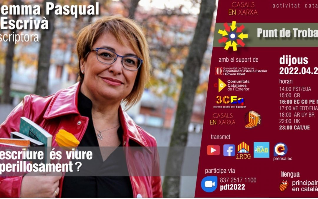 Trobada amb la escriptora Gemma Pasqual i Escrivà
