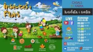 Xocolata i contes: Insectes i flors ... arriba la primavera a Catalunya!