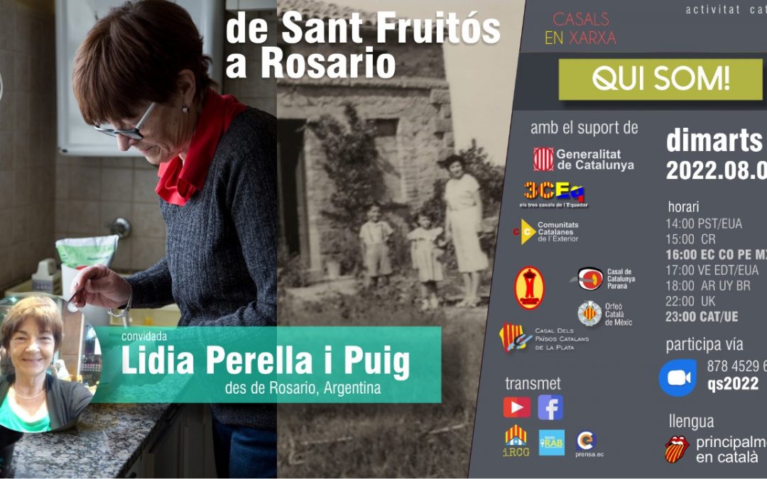 Qui som! Lidia Perella Puig, de Sant Fruitós a Rosario