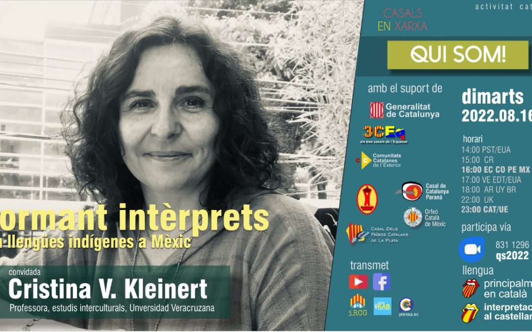 Qui som! Cristina V. KLeinert