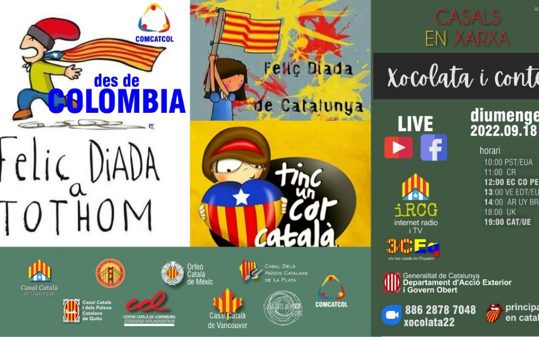Torna Xocolata i contes! Diada amb la comunitat Catalana de Colòmbia
