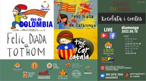 Torna Xocolata i contes! Diada amb la comunitat Catalana de Colòmbia