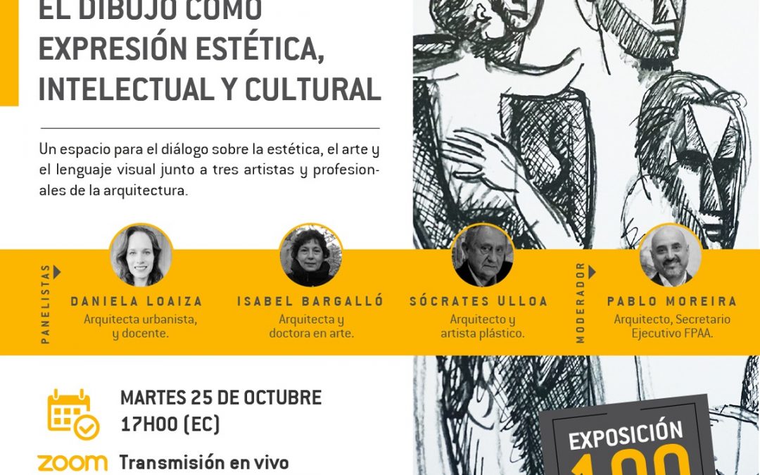 Conversatorio virtual: El dibujo como expresión estética, intelectual y cultural