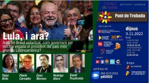 Taula rodona: Lula, i ara què?