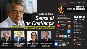 Punt de trobada especial sobre les passades eleccions a l'Equador