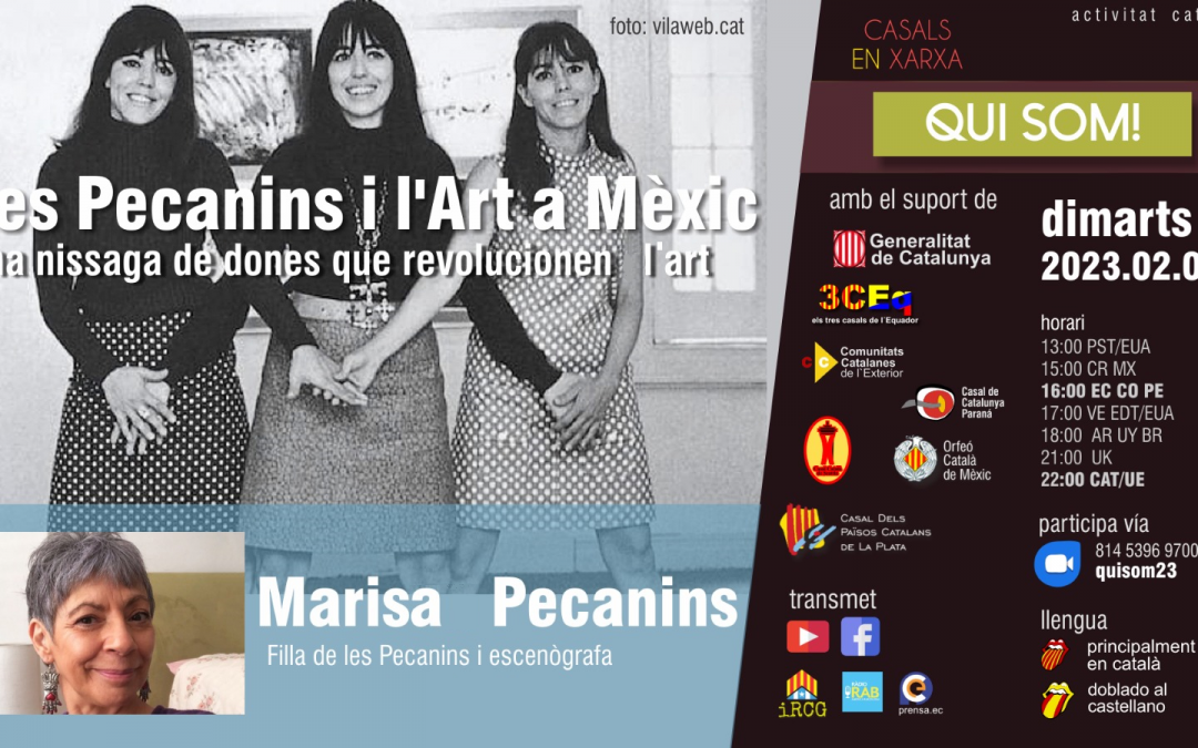 Qui som amb Marisa Pecanins