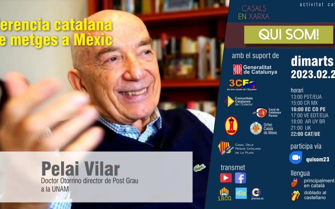 Qui som amb el Doctor Pelai Vilar i Puig