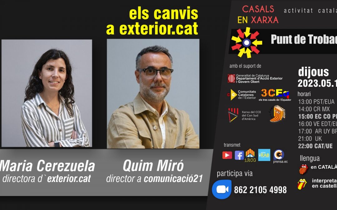 Punt de Trobada – Els canvis a exterior.cat
