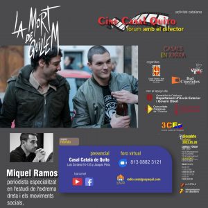 CINE CASAL QUITO - LA MORT DE GUILLEM