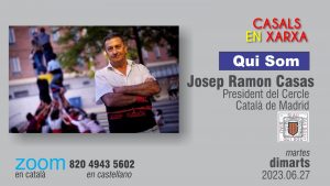 Qui som! Josep Ramon Casas, president del Cercle Català de Madrid