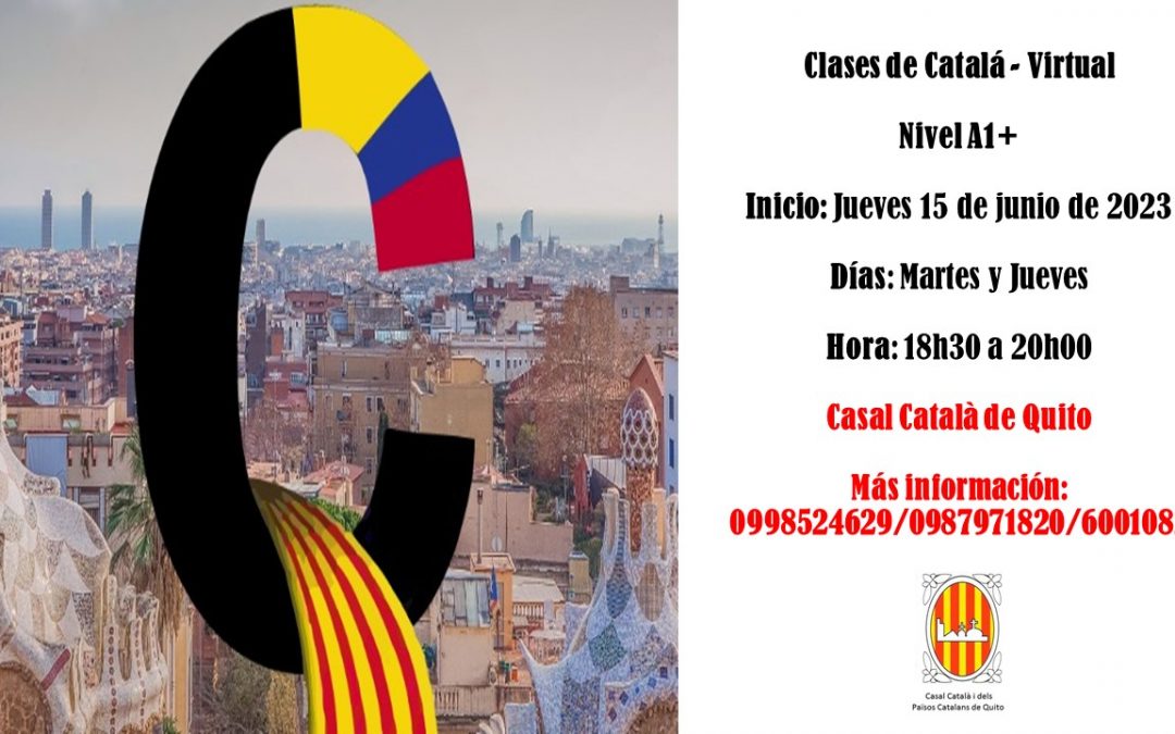 Inicio de curso de nivel A1 de Catalán – Virtual