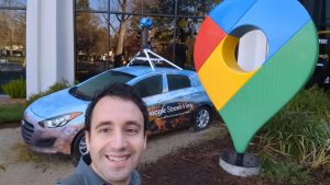 Qui som amb Dídac Pérez i Parera, incorporant el català a Google maps des de Seattle
