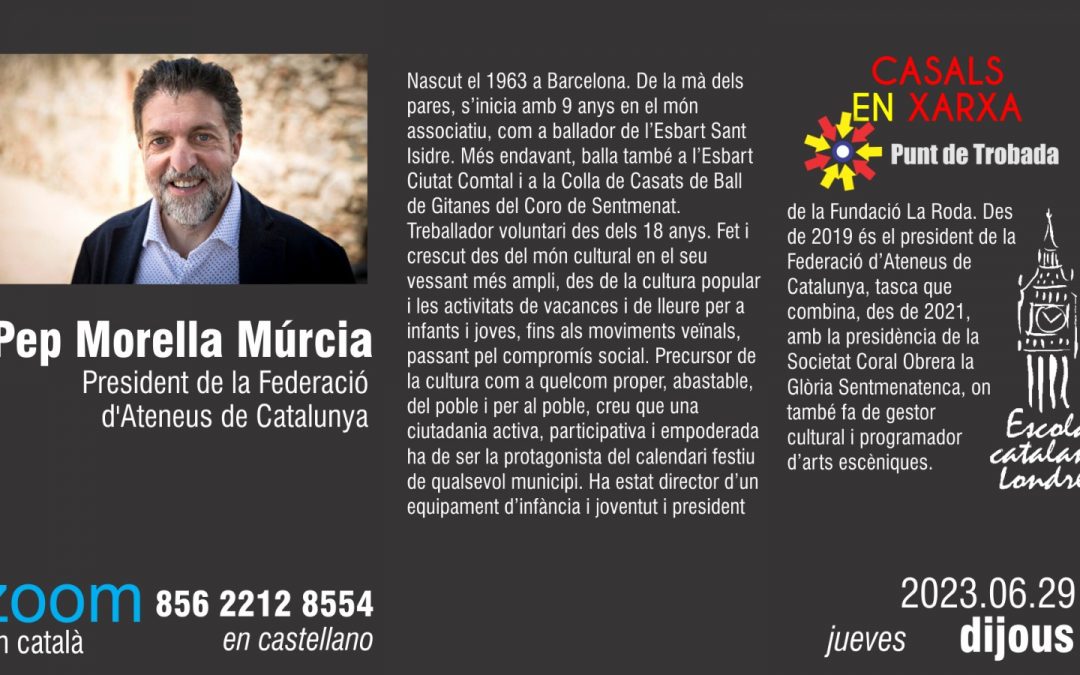 Punt de Trobada | Pep Morella Múrcia | Federació d’Ateneus de Catalunya