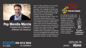 Punt de Trobada | Pep Morella Múrcia | Federació d'Ateneus de Catalunya