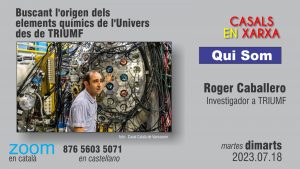 QUI SOM! | Roger Caballero | Buscant l'origen dels elements químics de l'Univers des de TRIUMF