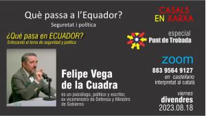 Punt de trobada: Felipe Vega, Què passa a l'Equador?