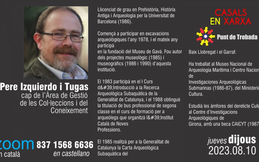 PUNT DE TROBADA: Pere Izquierdo Tugas | Antikythera, la màquina del temps