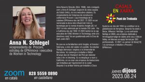 Punt de Trobada: Anna N. Schlegel - Un líder no neix, s'entrena