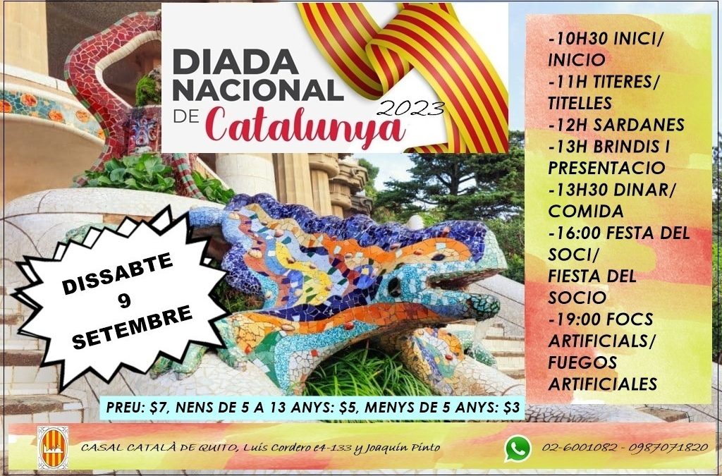 DIADA NACIONAL DE CATANLUNYA