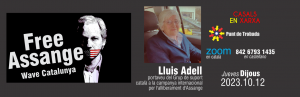 Punt de Trobada: Lluis Adell - Free Assange Wave Catalunya