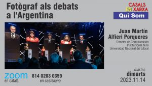 QUI SOM!: Juan Martín Alfieri Porqueres - Fotògraf als debats presidencials a l'Argentina