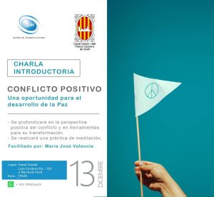 "CONFLICTO POSITIVO: una oportunidad para el desarrollo de la Paz”