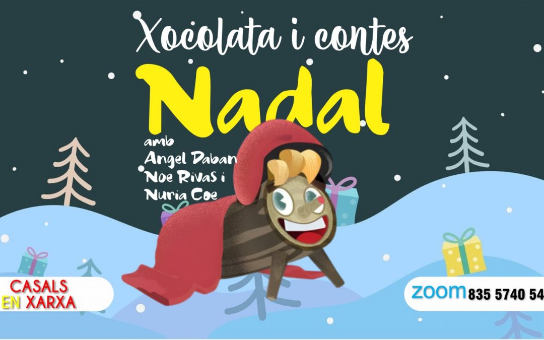Xocolata i Contes: Nadal amb Àngel Daban, Noè Rivas i Núria Coe