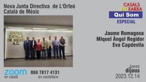 QUI SOM!: Especial - Nova Junta Directiva de L'orfeó Català de Mèxic