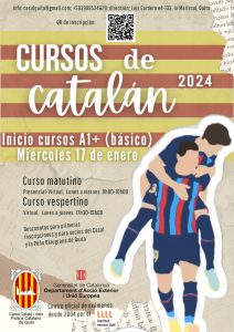 Inicio cursos de catalán A1+ del primer trimestre