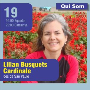 QUI SOM: Lilian Busquets Cardinale des de Sao Paulo