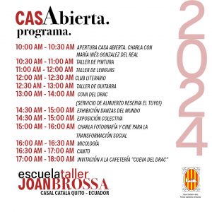 CASA ABIERTA DE LA ESCUELA-TALLER JOAN BROSSA