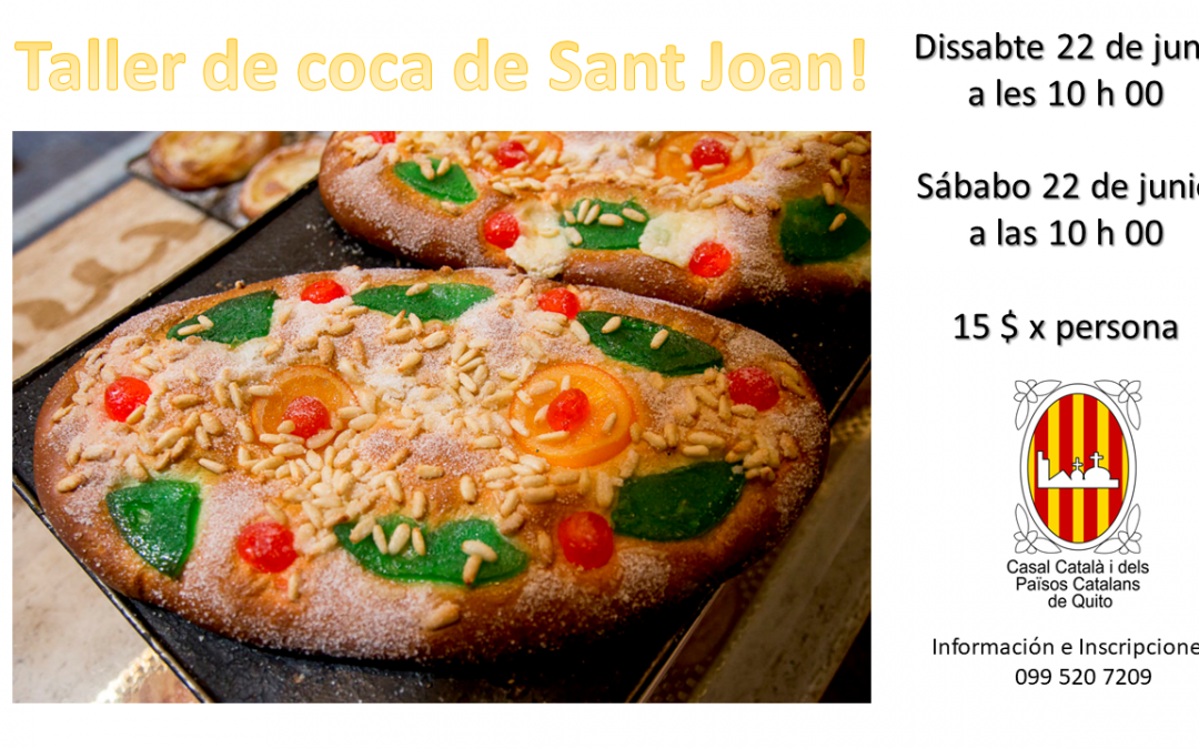 Taller de coca de Sant Joan