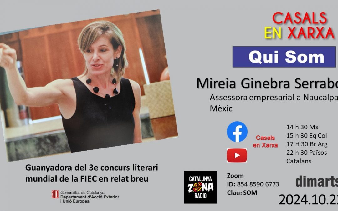 Casals en Xarxa (Qui Som) Mireia Ginebra Serrabou