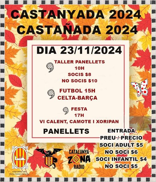 festa/fiesta de la Castanyada!